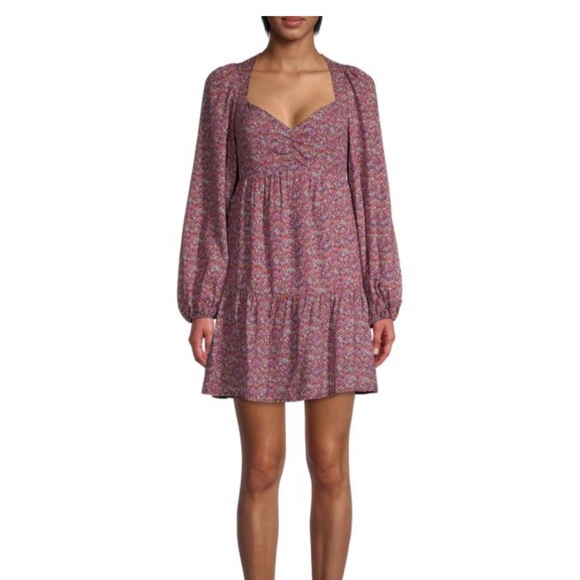 AFRM Dresses & Skirts - AFRM Long Sleeve Floral Dress